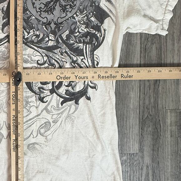 Alstyle Apparel & Activewear Lion Crest Graphic Tee 100% Cotton Made in Mexico - Picture 5 of 6